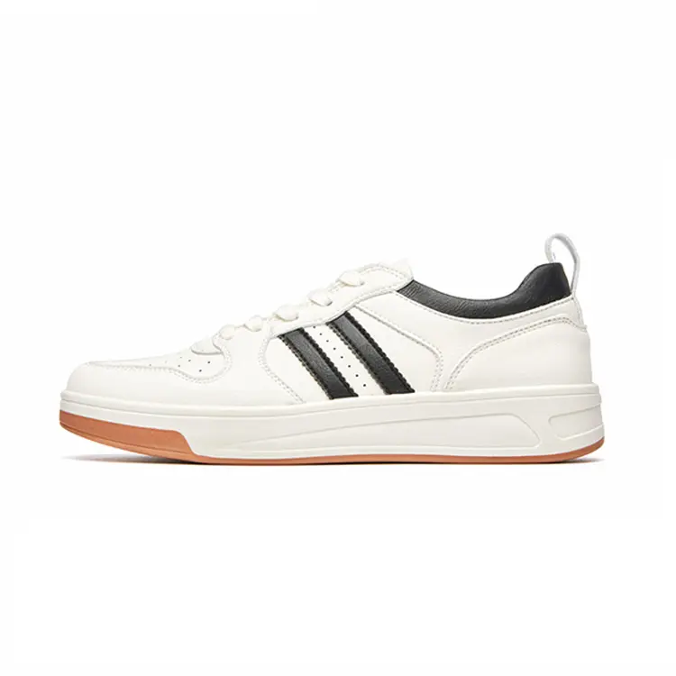 Footwear Suppliers Custom Logo Simple Styles White Flats Sneaker Women Cheap Shoes Made In China Mens