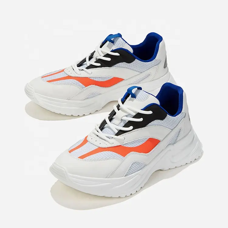 China Brand Customized Comfortable Lace-up Non Slip Sport Shoes for Men