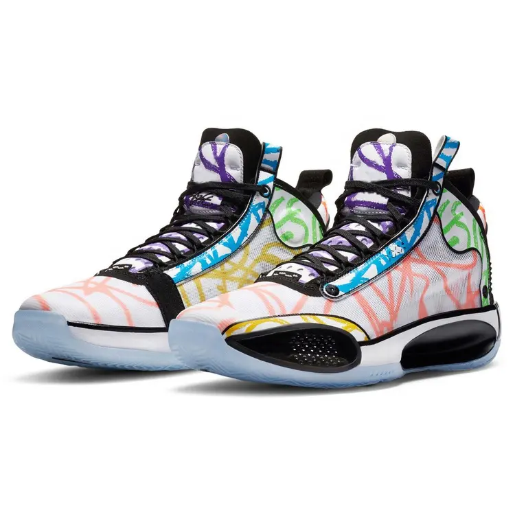 Chinese OEM No Brand Name Custom Made Design Your Original Logo Colorful Fashion Basketball Shoes For Men